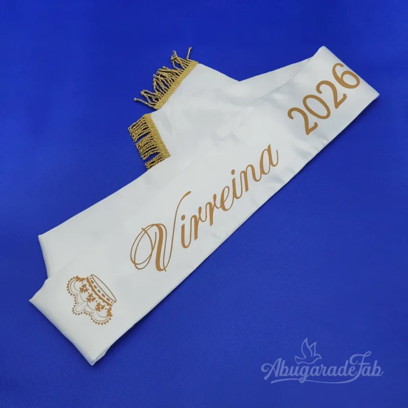 Banda virreina con año