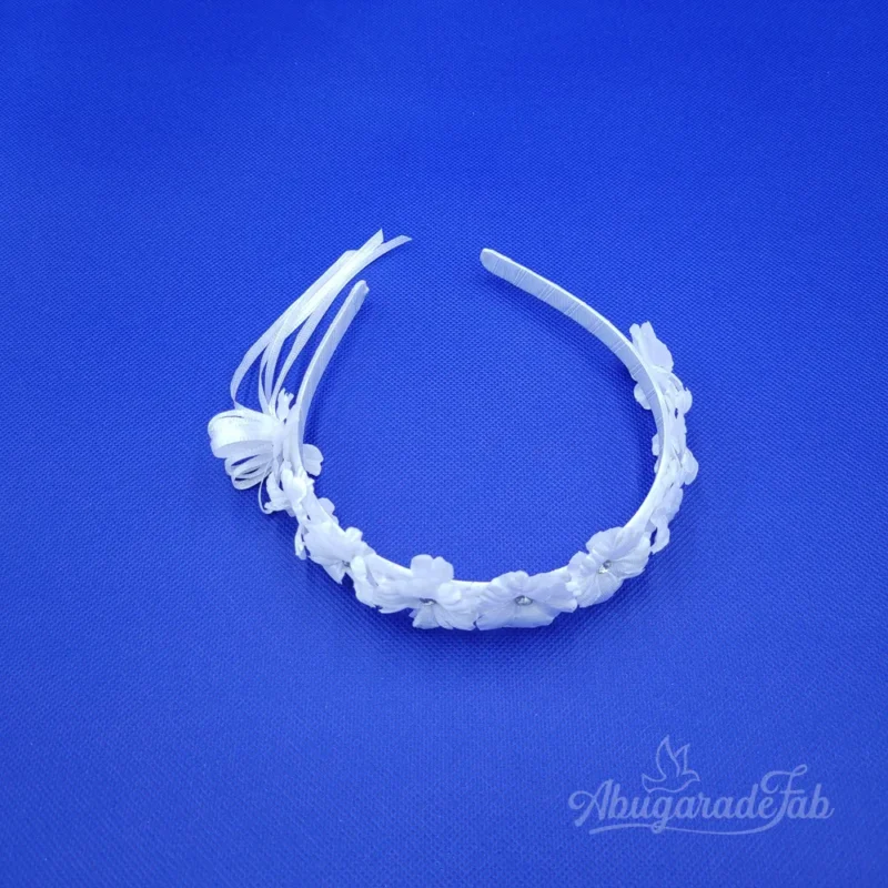 Cintillo Strass para bautizo 