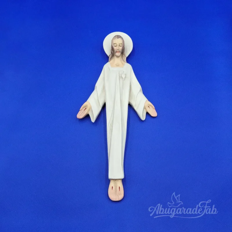 Figura de cristo en yeso