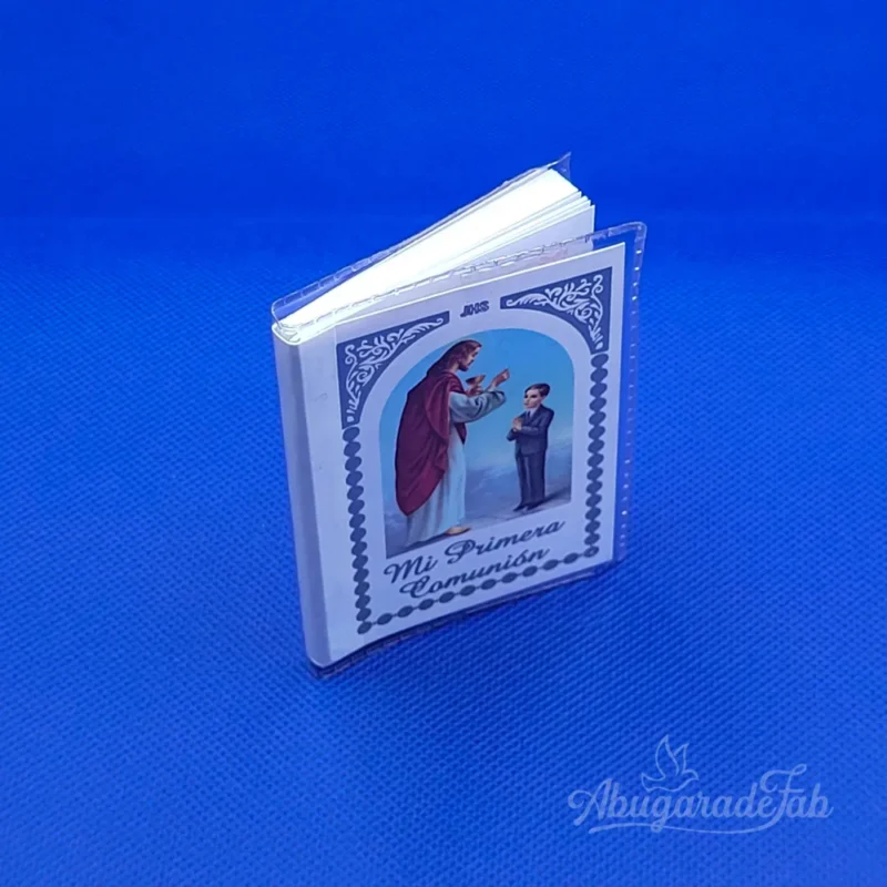 Libro de comunión forrado para niño
